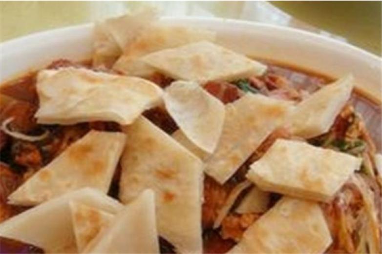 泡饼煮义鸡汤泡饼